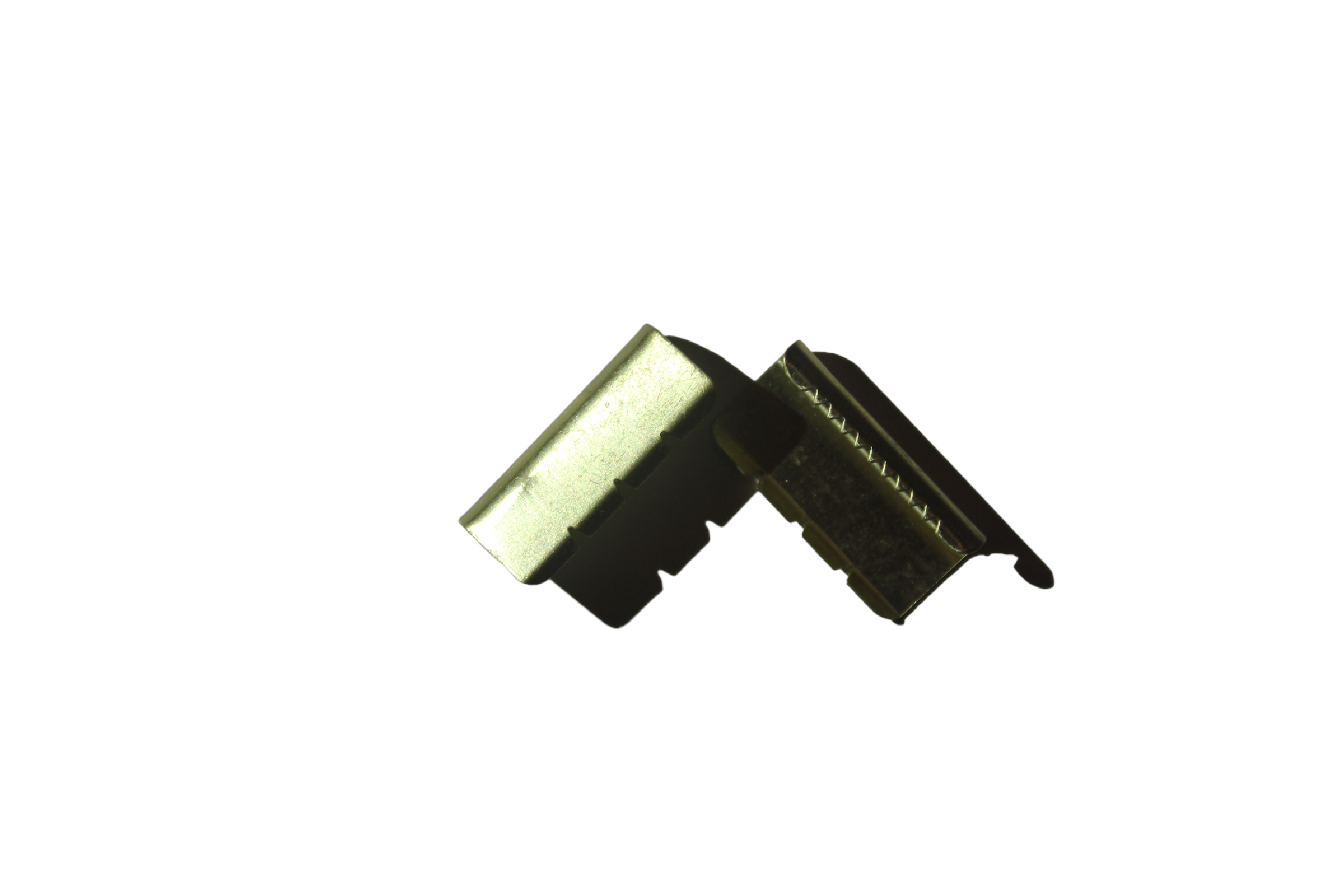 1,6 CM BAĞ UCU - pirinç bağ ucu, metal uç, tekstil aksesuarı