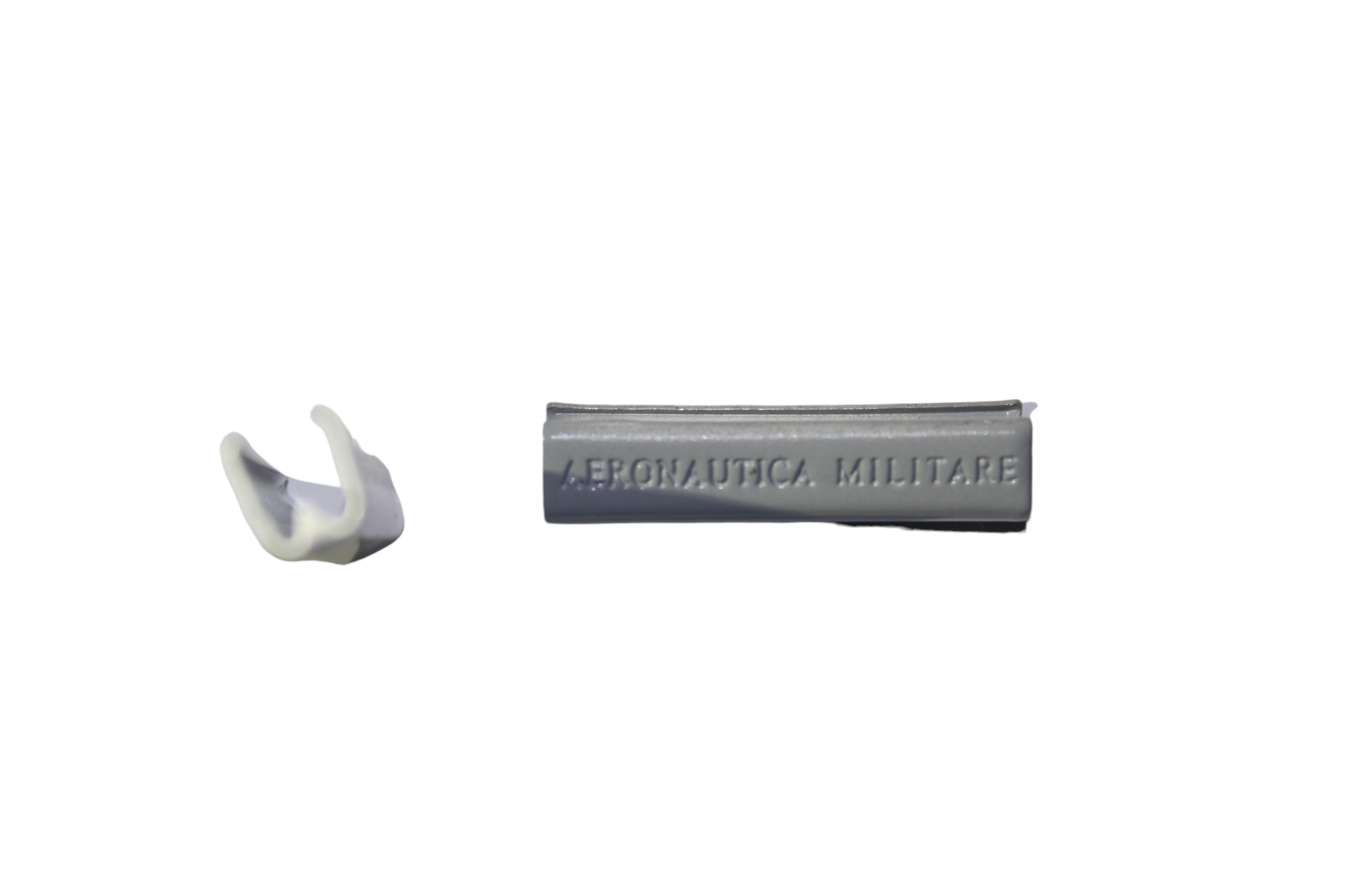 2.5 CM TIRNAKLI BAĞ UCU - metal bağ ucu, kordon ucu, metal uç ve tekstil aksesuarı